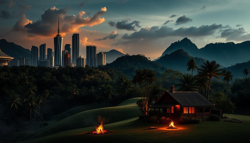Expansive-global-landscape-with-towering-skyscrapers-and-lush-tropical-foliage-symbolizing-1024x585 Comprehensive Travel Insurance Guide