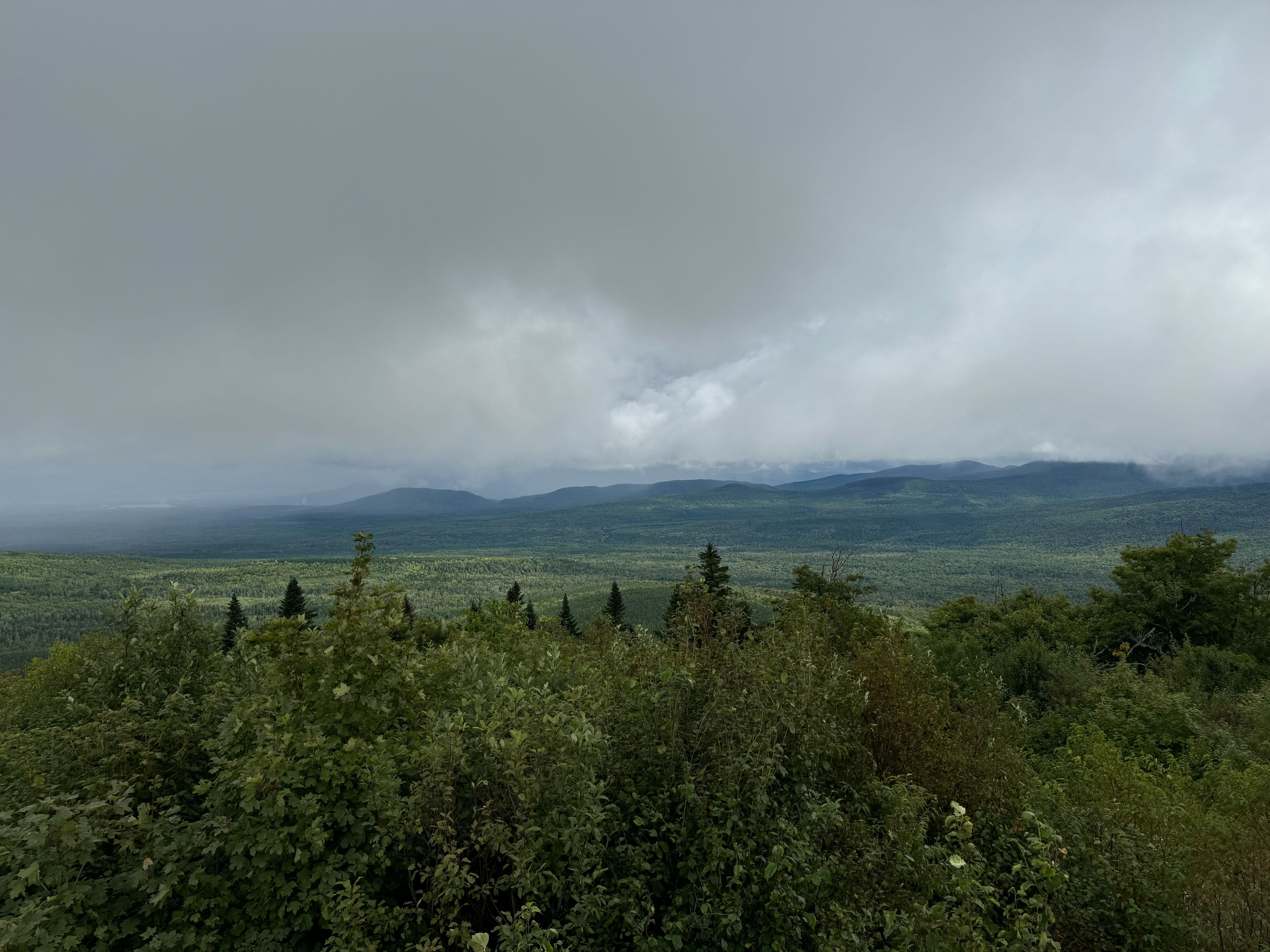 A view from Quill Hill, a nearly 3,000-foot summit in northern Maine.