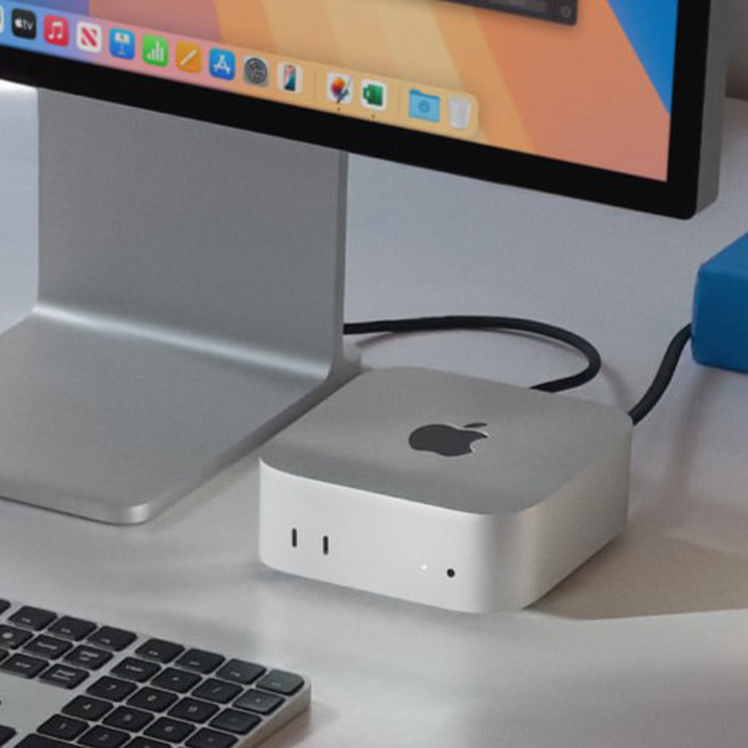 Apple Mac Mini M4 sitting on desk