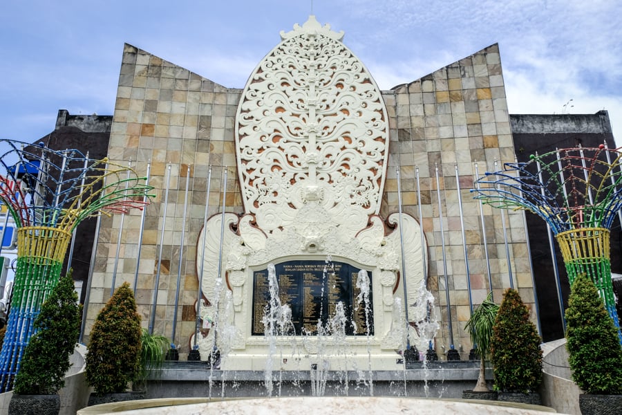 2002 Bali bombing memorial in Kuta