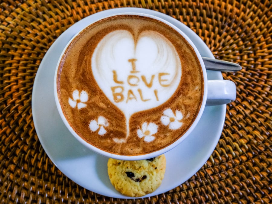 I love Bali coffee design