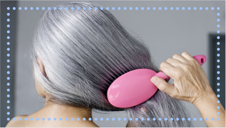 Get back to those luxuriously strong tresses at any age. (Getty)