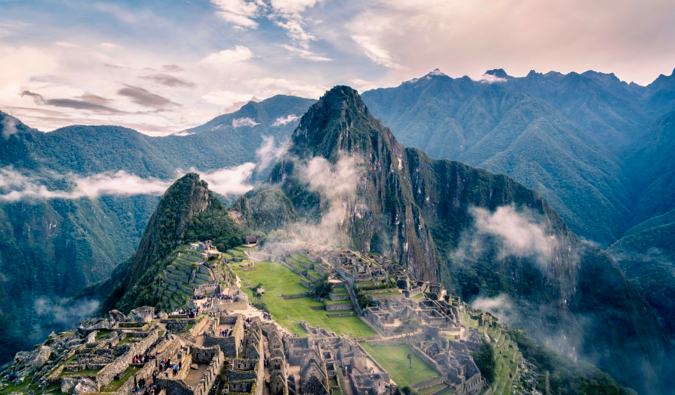 Amazing photo of Machu Picchu in Peru