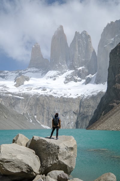 Mirador Las Torres Hook in Del Payne Patagonia Chile