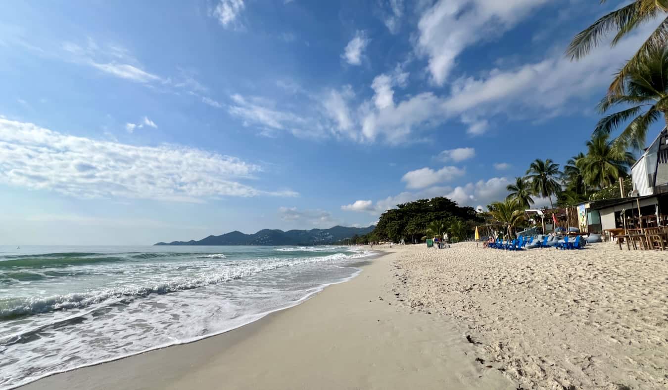 Amazing beaches in Thailand on a bright and sunny day