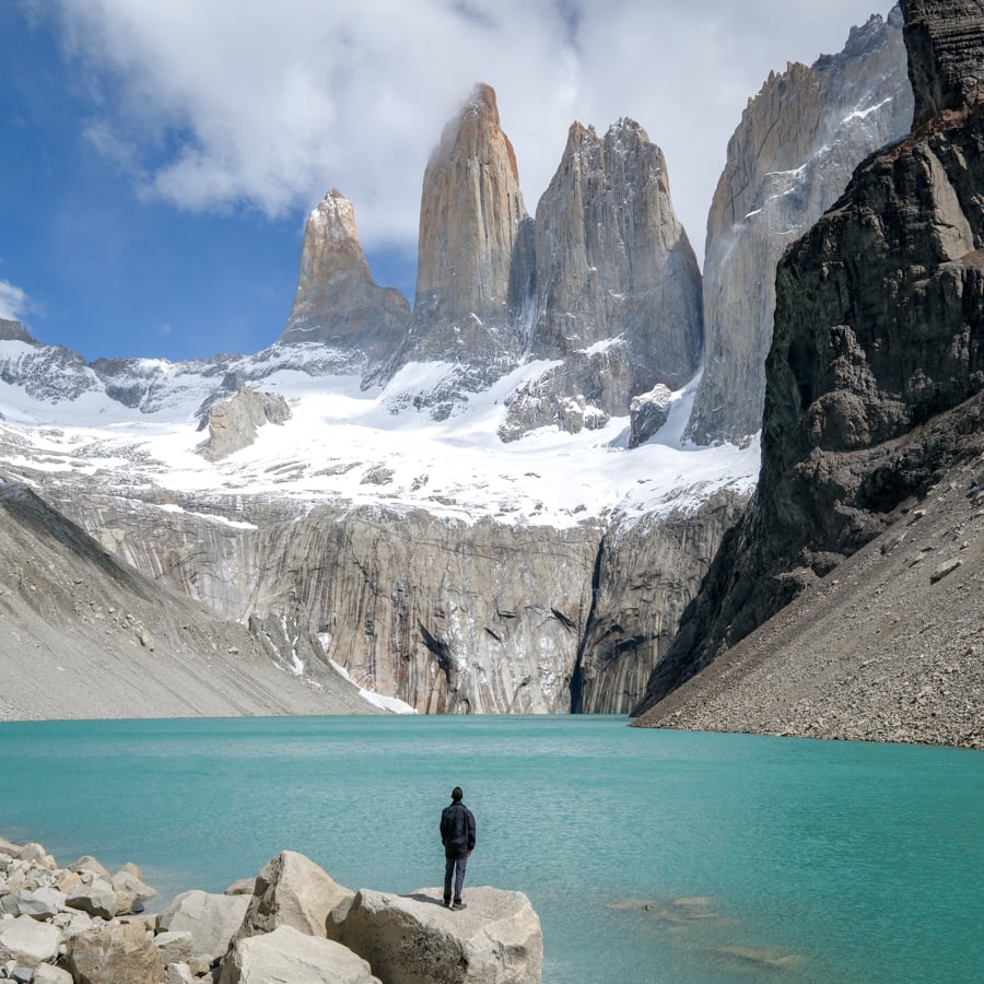 Mirador Las Torres Hook in Del Payne Patagonia Chile