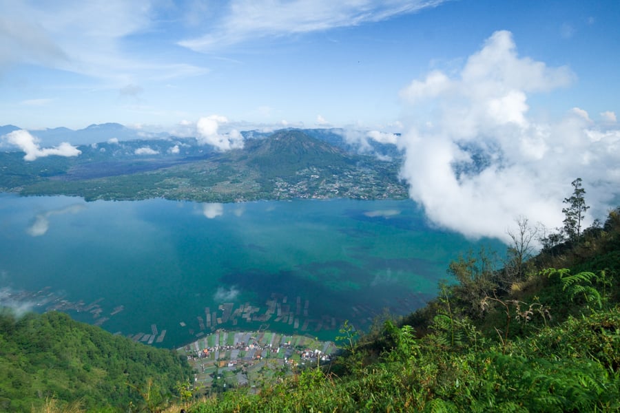Looking at the lake Pator
