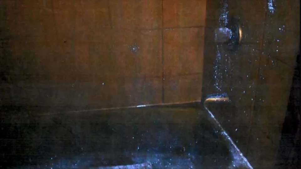  A luminol test in the bathroom of room 15 of the Sportsman's Lodge Motel revealed a bloody spectacle. / Credit: Franklin County Clerk of Court