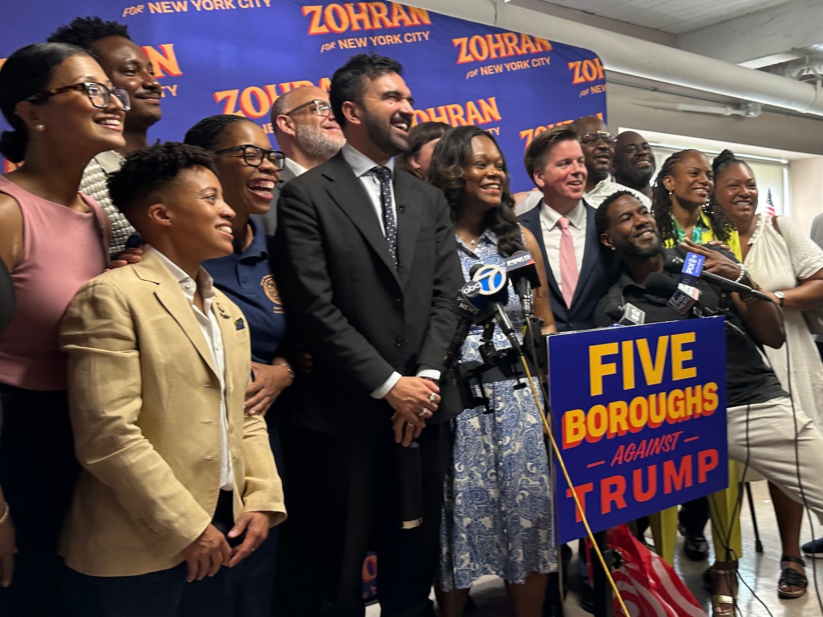 Brooklyn Democrats are relatively united behind Zohran Mamdani, though key party leaders have yet to endorse him.