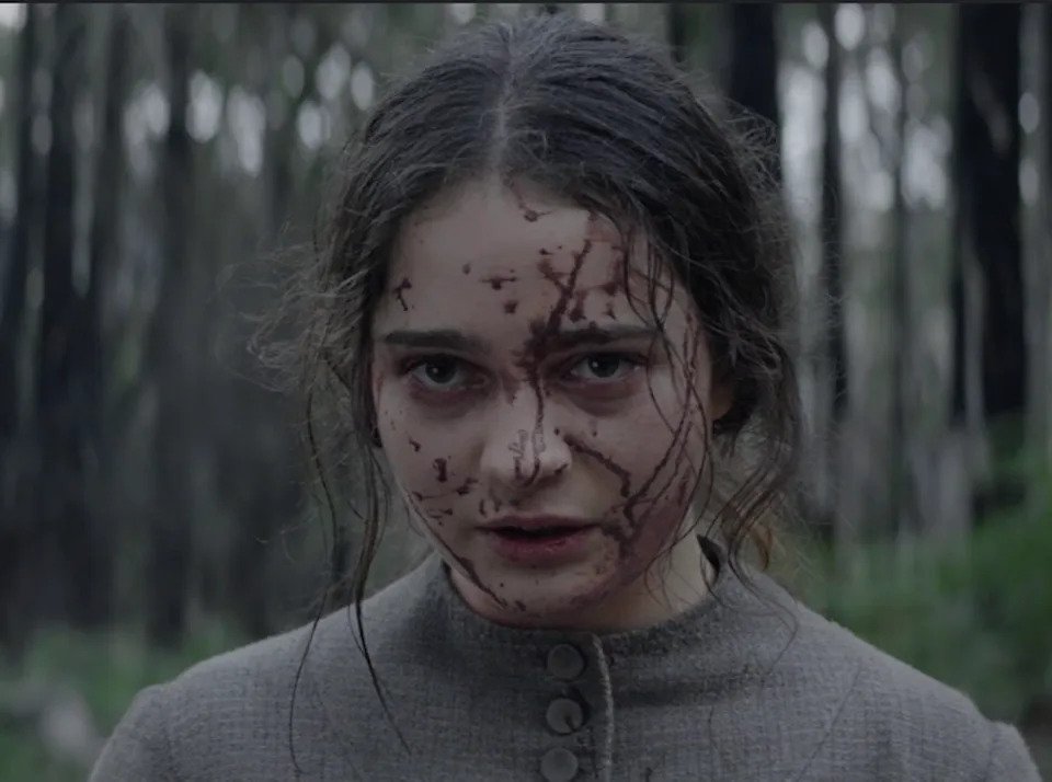 Aisling Franciosi in a movie 