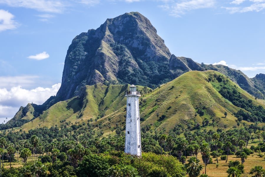 Lighthouse and main peak