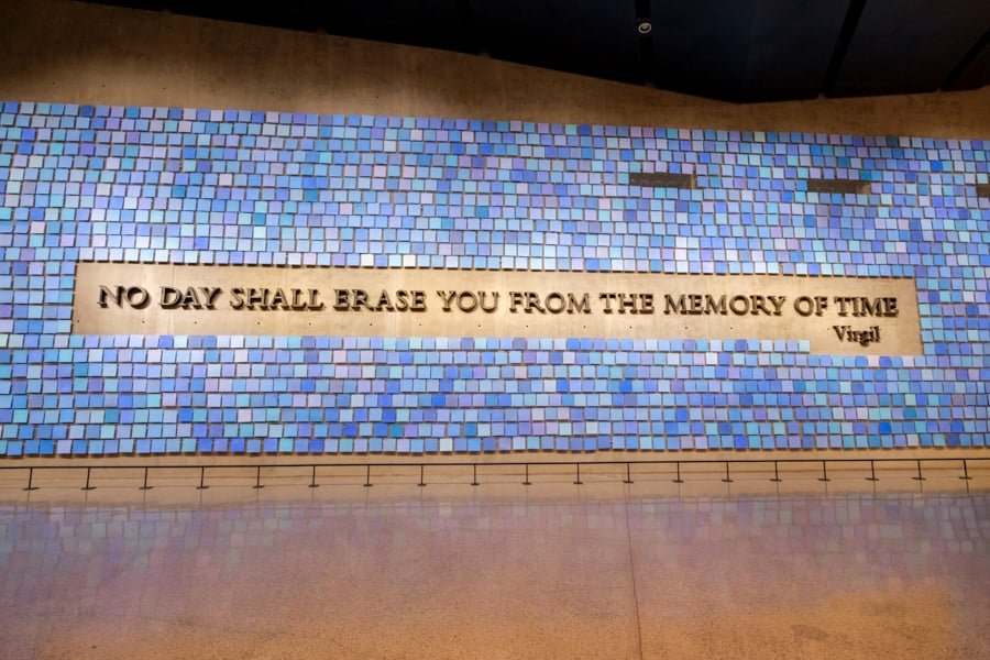 Museum Wall Quotes September 11 No Day Will Erase You