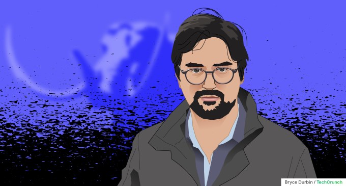 Portrait of Eugene Rushkow, founder of Mastodon