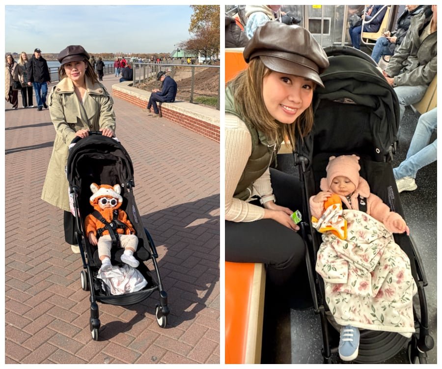 Using a stroller in New York City and on the subway