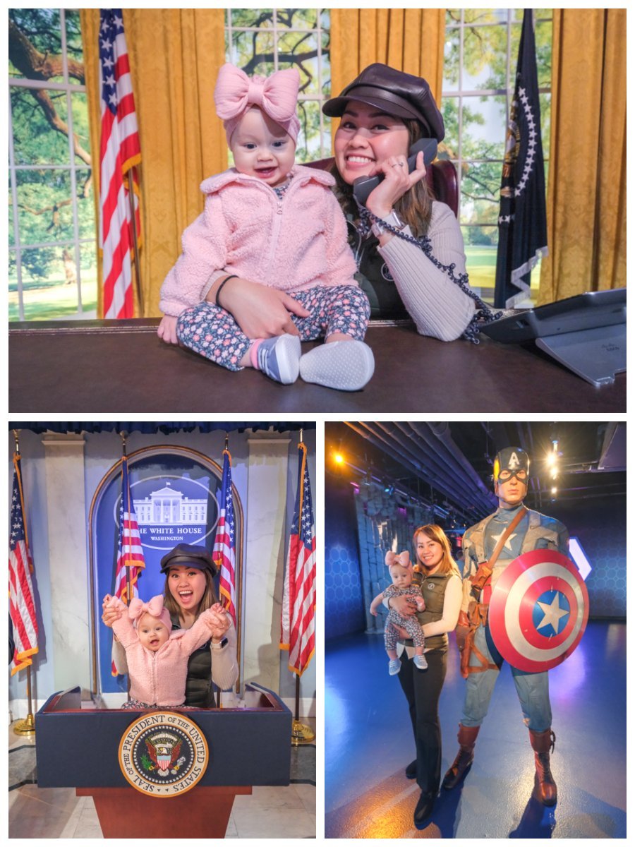 Take photos at Madame Tussauds Wax Museum