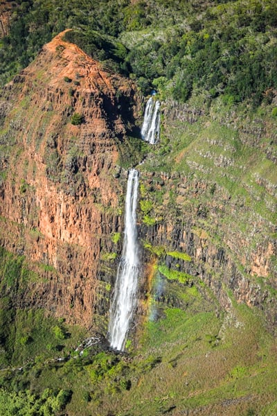 Waipu Falls in Waimea Canyon