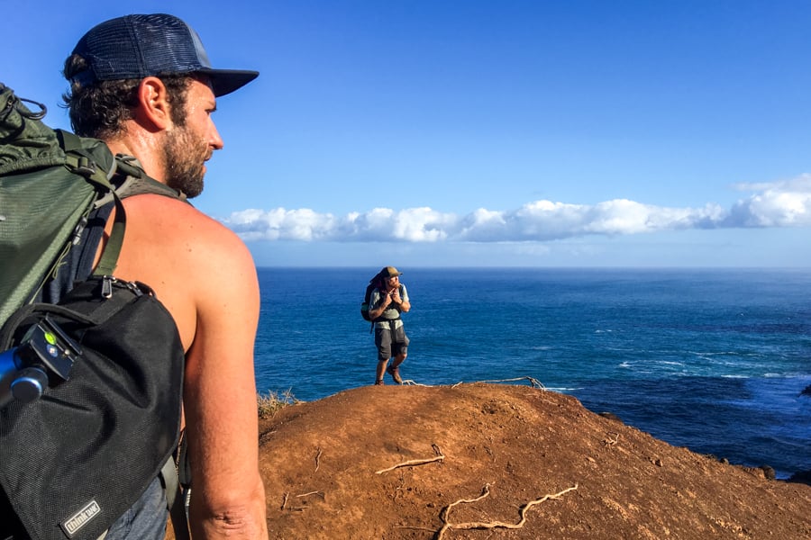 Ranger shack at Kalalau Beach