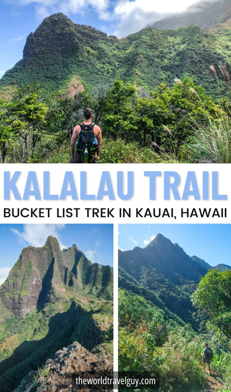 Pinterest Kalalau Trail in Kauai Hawaii