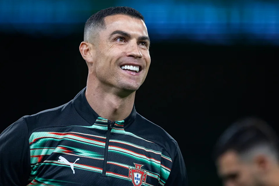 Cristiano Ronaldo, 41, becomes the first player to appear in six World Cups, arriving in remarkable form after scoring 28 goals in the Saudi Pro League this season for Al-Nassr. He has 226 caps and 143 international goals for Portugal, both all-time world records.