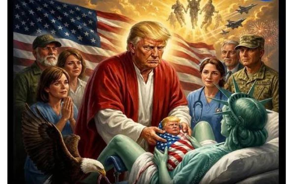 Latest crazy Jesus/doctor/goofy post