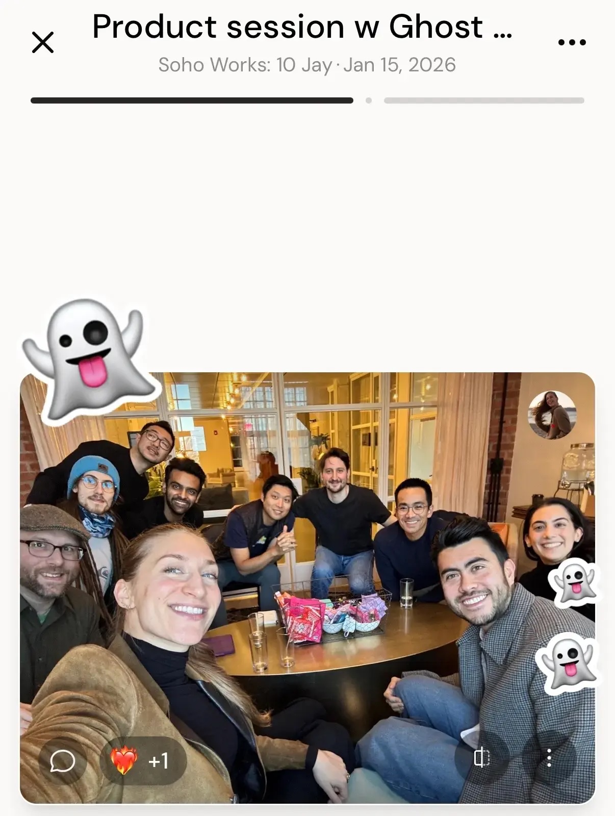 Group photo of ghost angels