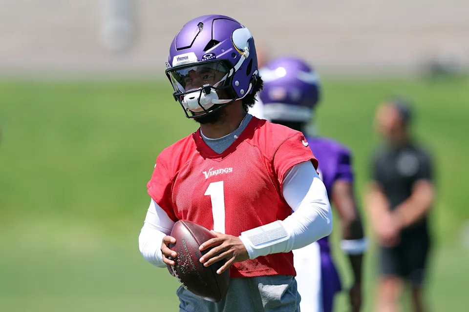 Kyler Murray joins the Minnesota Vikings after seven seasons with the Cardinals. (Photo by David Berding/Getty Images)