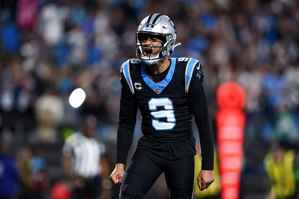 Bryce Young, the first overall pick of the 2023 NFL Draft, enters his fourth season with the Carolina Panthers. (Photo by Kevin Sabitus/Getty Images)