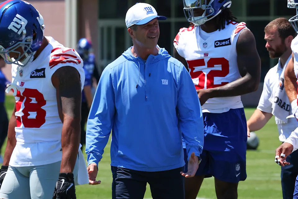 John Harbaugh moves onto the Giants, his second NFL team as a head coach after 18 seasons in Baltimore. (Photo by Rich Graessle/Icon Sportswire via Getty Images)