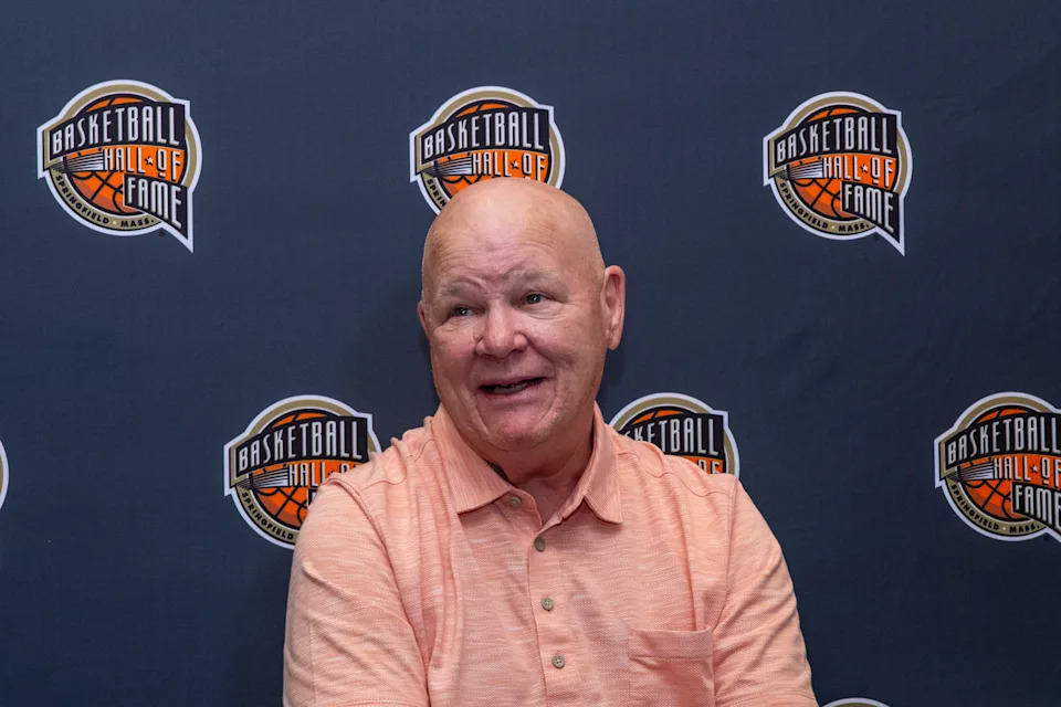 UNCASVILLE, CT - AUGUST 14: Inductee Joey Crawford during the Class of 2026 Media Availability as part of the 2026 Naismith Basketball Hall of Fame Enshrinement Ceremony on August 14, 2026 at the Mohegan Sun Convention Center in Uncasville, CT. (Photo by Erica Denhoff/Icon Sportswire via Getty Images)