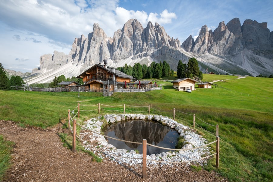 Adolf Munkel trail best hikes in the Dolomites of Italy